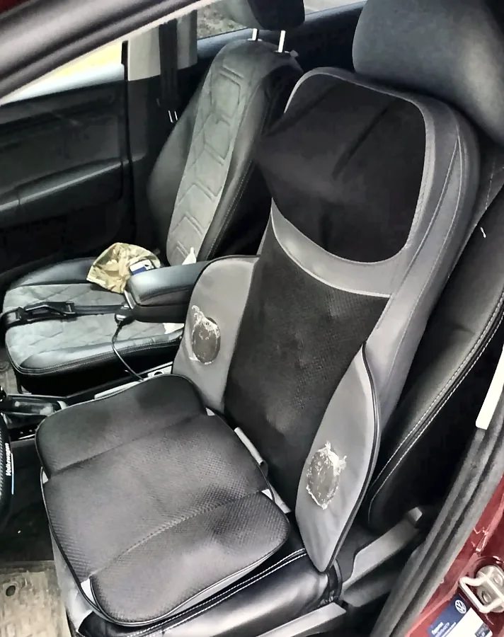 массажная накидка на сиденье автомобиля отзывы